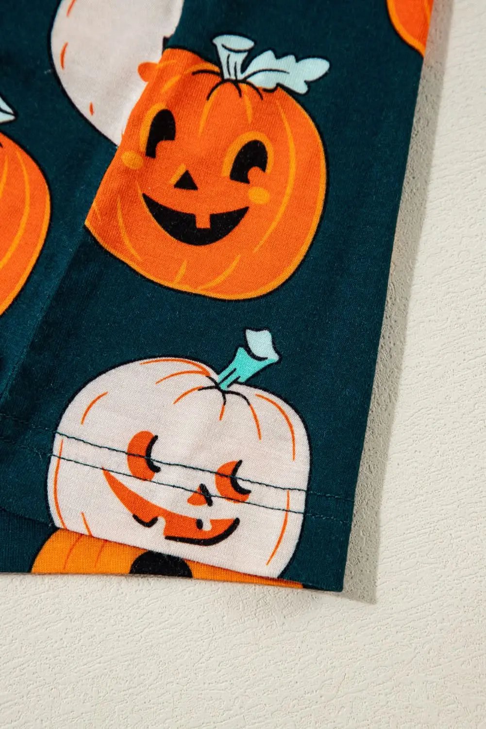 Orange Halloween Pajama Set - Love Salve